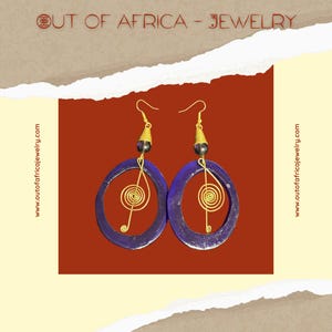 Handcrafted African Earrings