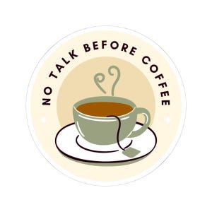 Adorables autocollants numériques représentant un moment de détente autour du café, autocollants numériques imprimables