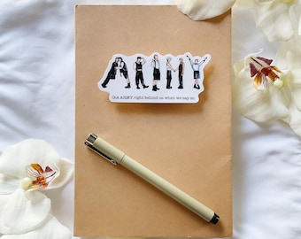 Bts Butter Sticker Kpop Stationary Waterproof Vinyl Adhesive Laminated Weatherproof Graphic Journal Decoration Army Fan Collectible