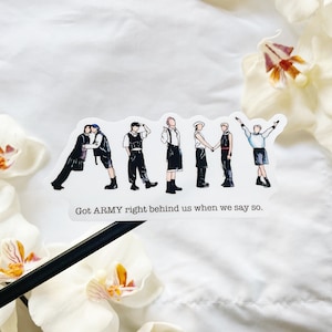 BTS Group Butter MV KPOP Stickers journal, laptop, scrapbook journal water bottle stickers (now one size and laminated)
