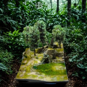 F.K. ABBILDUNG | DIORAMA - Wald