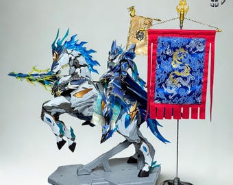 3Dプリント樹脂製メタルフラッグスタンド | フィギュアディスプレイ