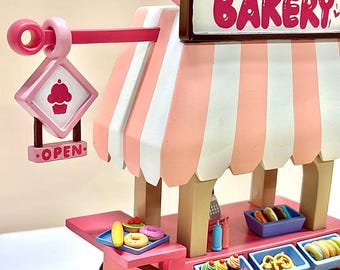 ベーカリージオラマ：手作り樹脂製ミニチュアシーン - コレクターズモデル