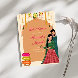 Henna Party Invitation– Editable Digital Invite – Instant Download #H2