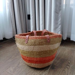 Handmade sisal bag