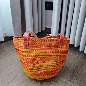 Handmade sisal bag
