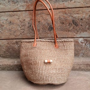 Handmade sisal bag