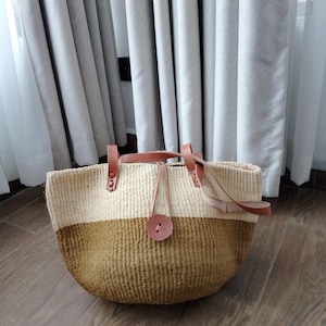 Handmade sisal bag