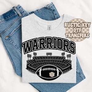 Warriors png, School mascot png, football png , School spirit, team spirit, custom png, team png, mascot png, custom png