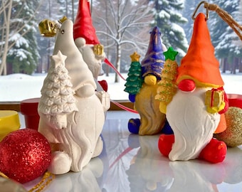 Kids’ Creativity Christmas Ornament + Magnet Painting Kit