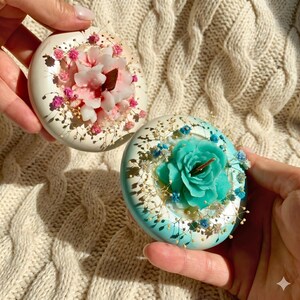 Handmade Scented Soy Candle in Custom pot | Personalized Wedding Favors & Party Gifts