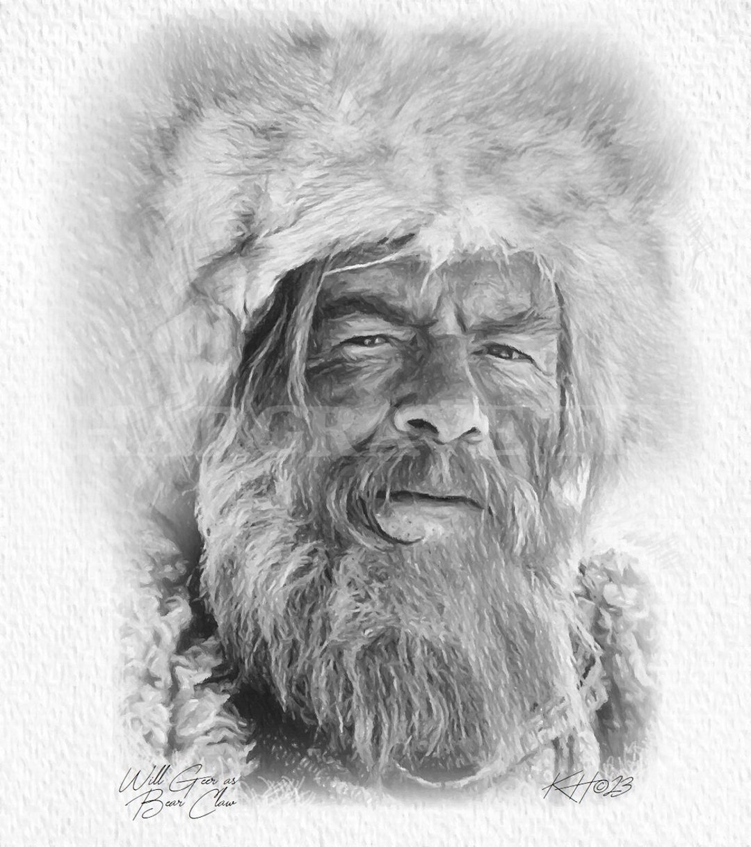 Vintage Wall Decor Jeremiah Johnson 1972 Movie Art Print Mountain Man 