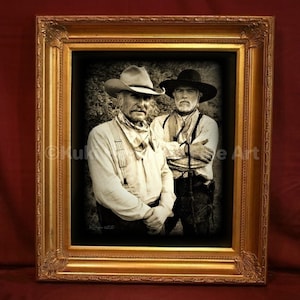 Lonesome Dove Art Print: Signed Old West Cowboy Portrait