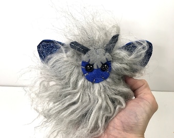 Adorable Kawaii Glitter Moth Plush - Unique Stuffed Butterfly - Fluffy Moth