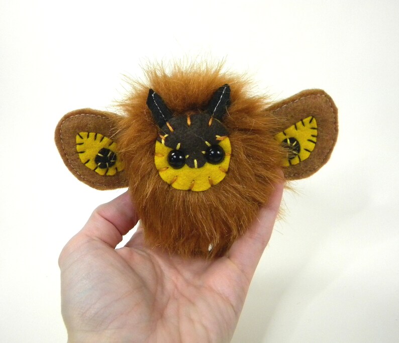 Moth Plush Io Moth Toy Stuffed Animal Weird Softie Cute Insect | Etsy