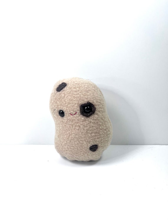 Happy Little Potato Plushie Cute Pretend Food Toy Kawaii Potato