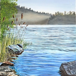 Lago de aguas tranquilas