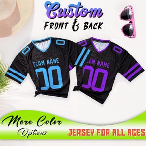 Personalized Football Jersey for Men Women Youth Kids, Custom Team Name Number Sports Uniform For Football Fans Lovers Gifts