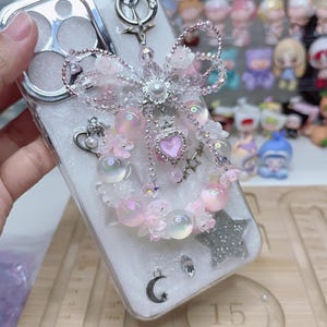 Lindo llavero colgante personalizado para coche, regalo personalizado para ella, dije para teléfono, dije para bolso, dije para bolso de mano