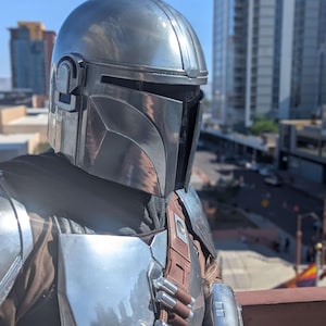 The Mandalorian Helmet Din Djarin 3D printed