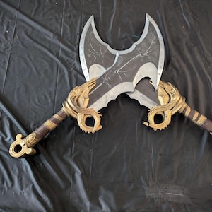 God of War Blades of Chaos 3D Printed