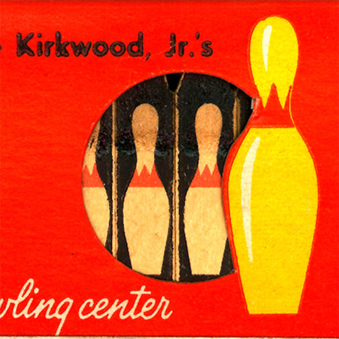 Bowling Wall Decor Kirkwood Bowl Matchbook PRINT of LA Sports Etsy