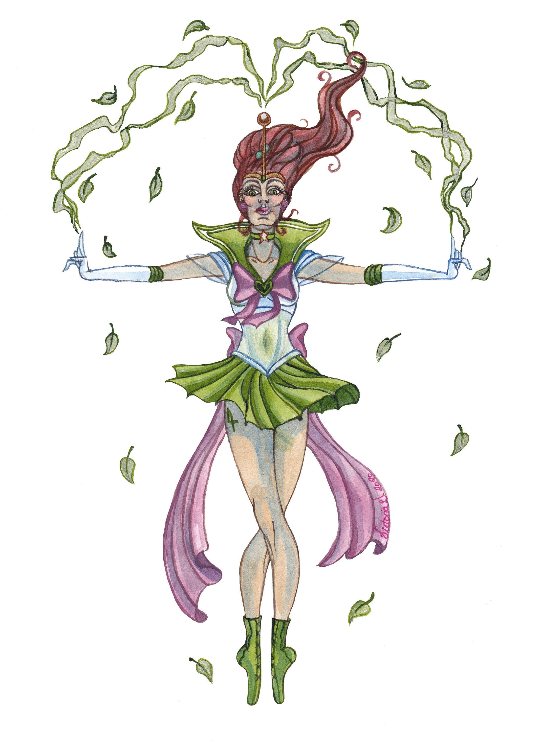 2185px x 3000px - Sailor Jupiter: Oak Evolution Sailor Moon Anime - Etsy