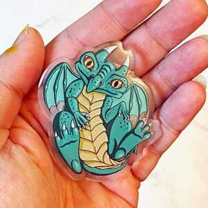 Baby Dragon Acrylic Phone Grip image 3