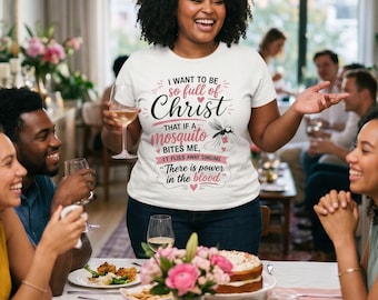 Christian Funny Shirt – So Full of Christ Tee – Faith Humor Shirt – Christian Woman Shirt – Religious Funny Tee – Church Shirt Gift