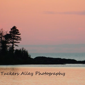 Upper Michigan Sunset 8x10 photo (choose one)