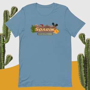 Soarin&#39; Over California Unisex T-shirt, Soarin Disney Tee, Soarin California Adventure Shirt, Soarin Disneyland T-Shirt