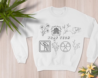 Grafika wektorowa technologii rentgenowskiej: Rad Tech SVG i PNG (pobieranie cyfrowe)