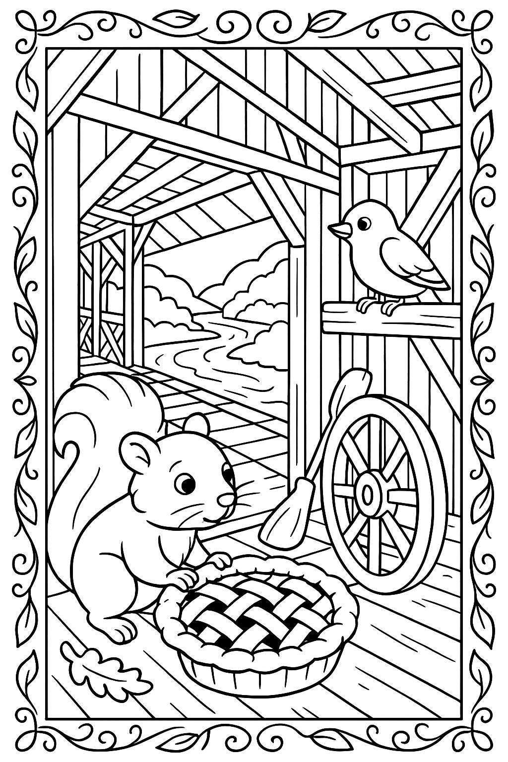 New Hampshire Coloring Pages for Kids – Mountains, Lakes, Wildlife ...