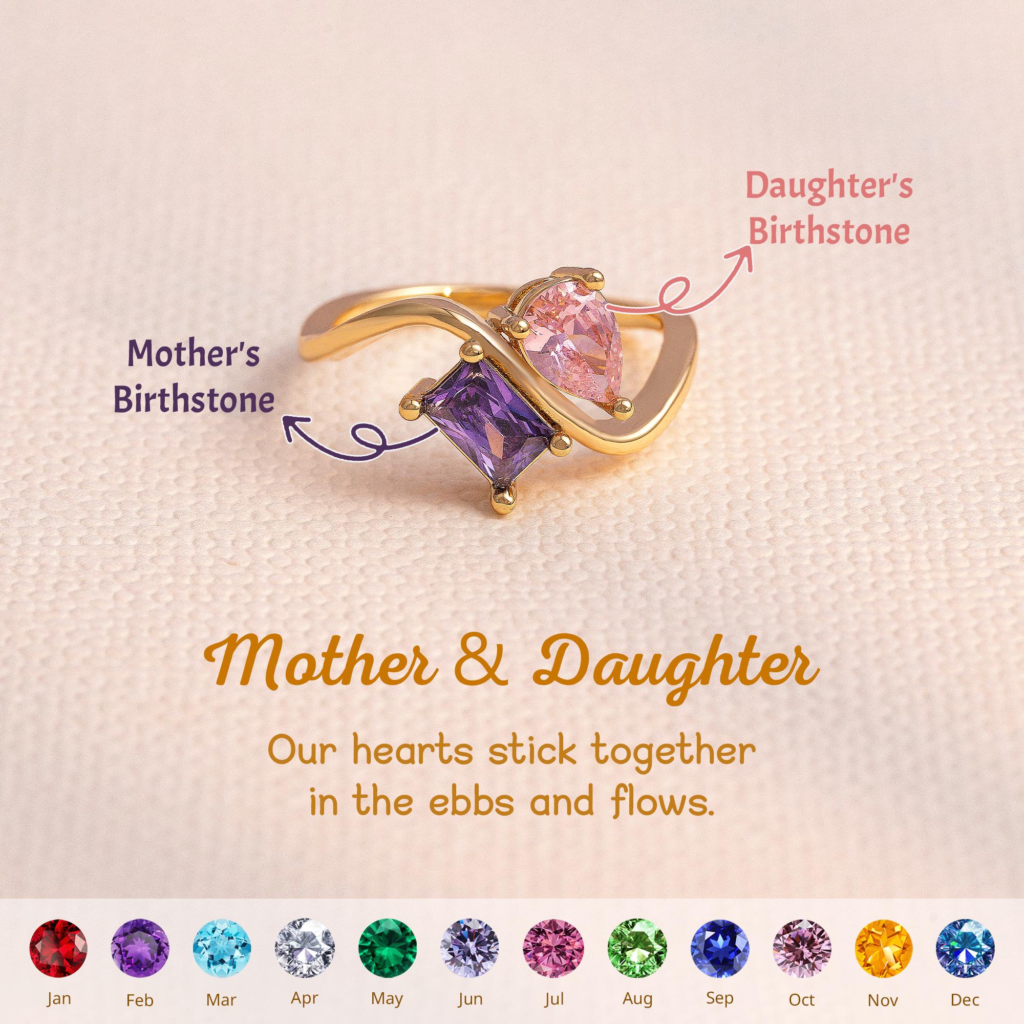 Mothers Ring 6 Stones - Etsy