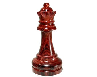 Queen Chess Piece Custom Engraved