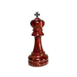 King Chess Piece Custom Engraved