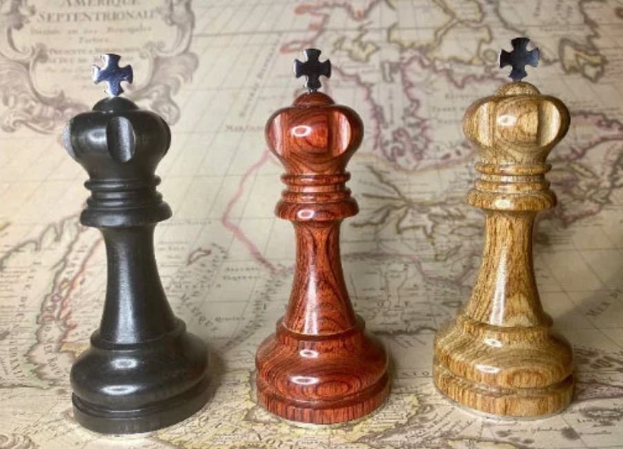 King Chess Piece Custom Engraved 