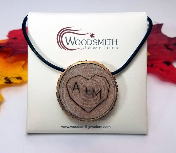 Carved Tree Branch Necklace Etsy - 50