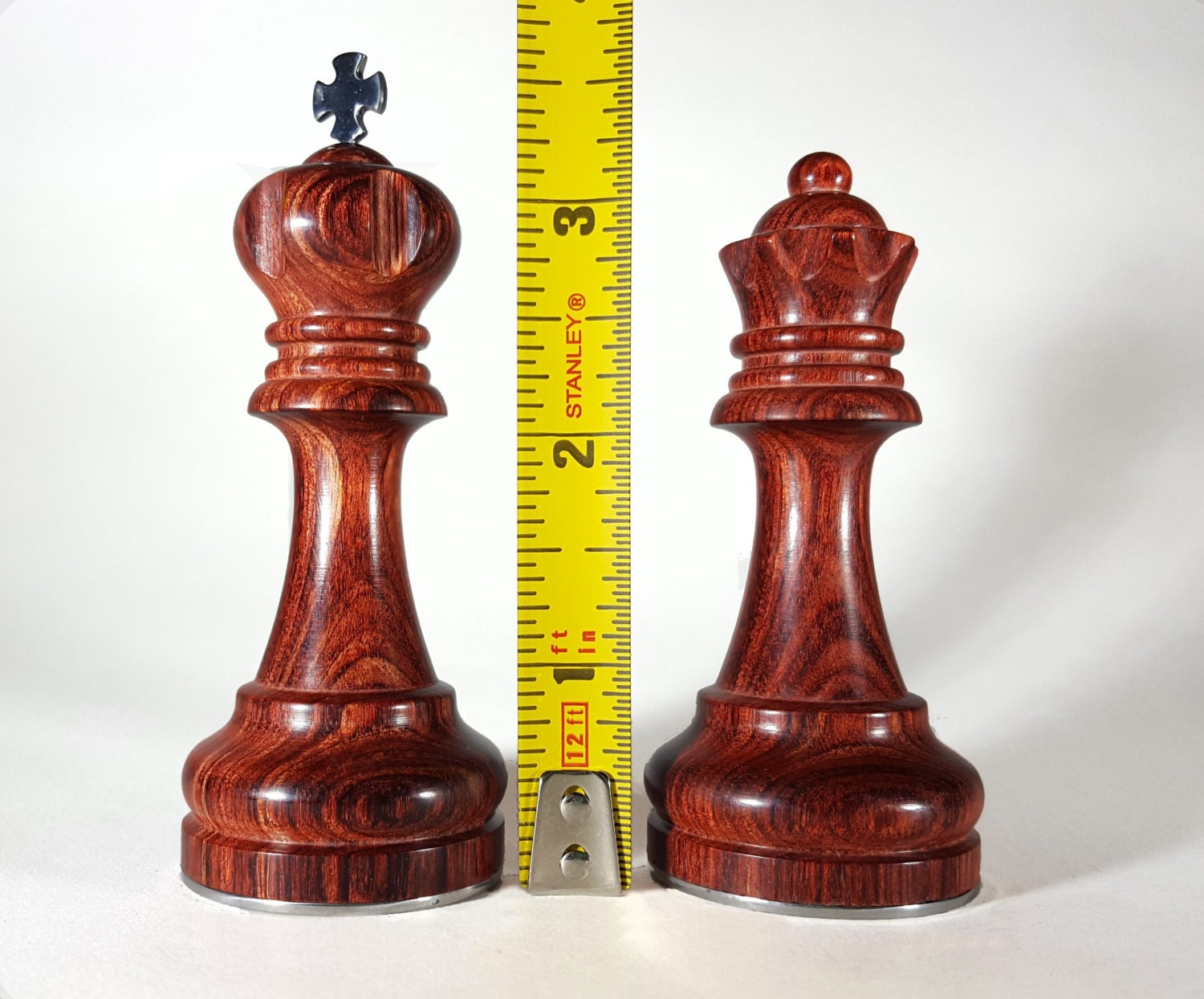 King Chess Piece Smooth Resin Figurine Study Queen Ornament Gift