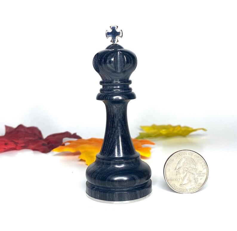 King Chess Piece Custom Engraved Etsy