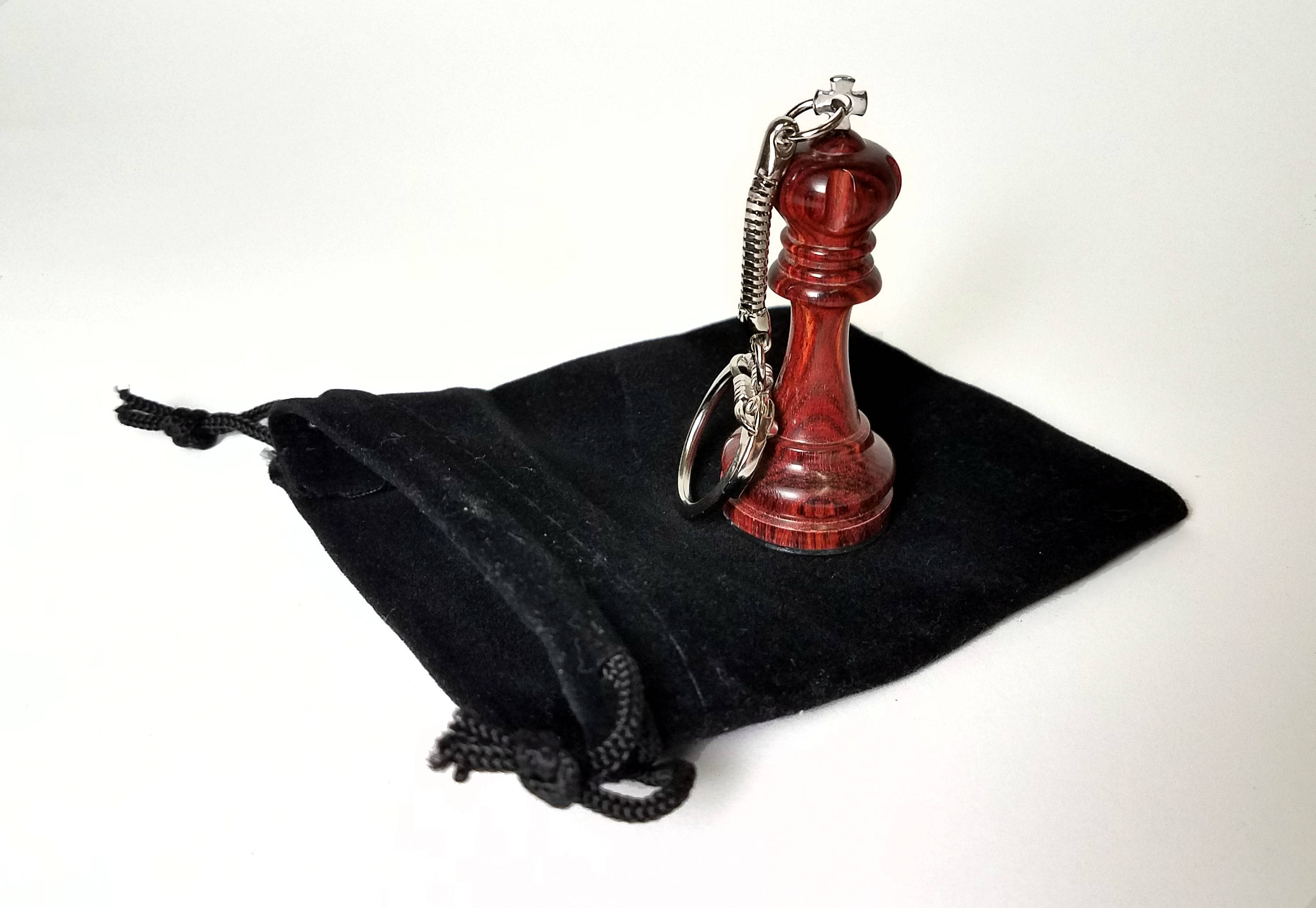 King Chess Piece Keychain - Etsy