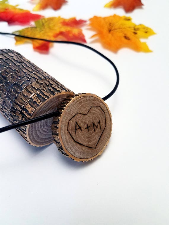 Carved Tree Branch Necklace Etsy - 