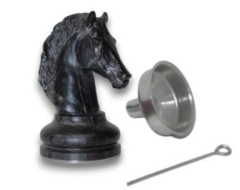 Miniature Knight Chess Piece Cremation Ash Urn