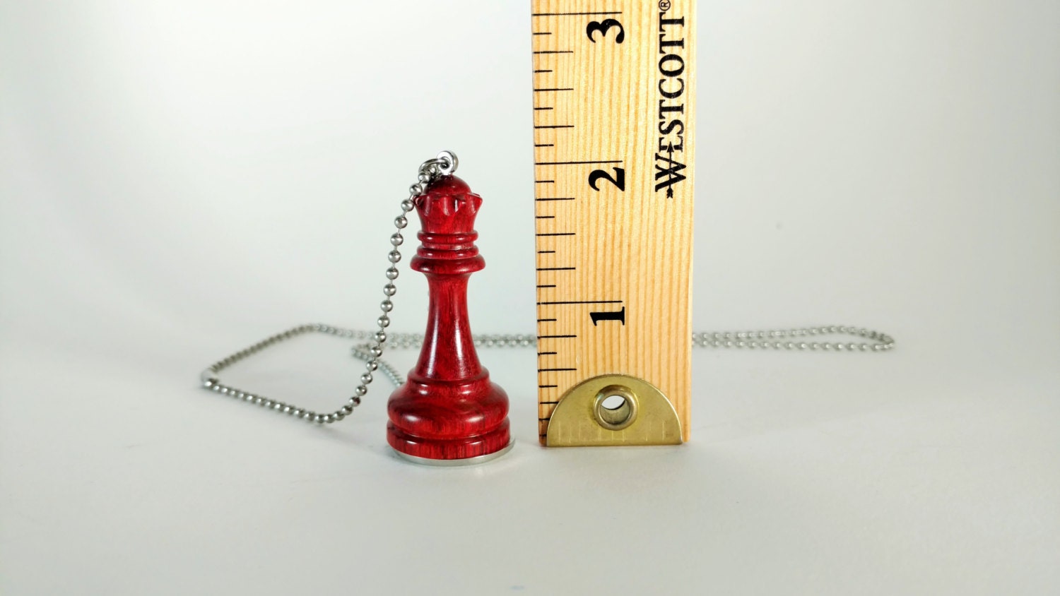 Custom Engraved King or Queen Chess Piece Necklace Etsy