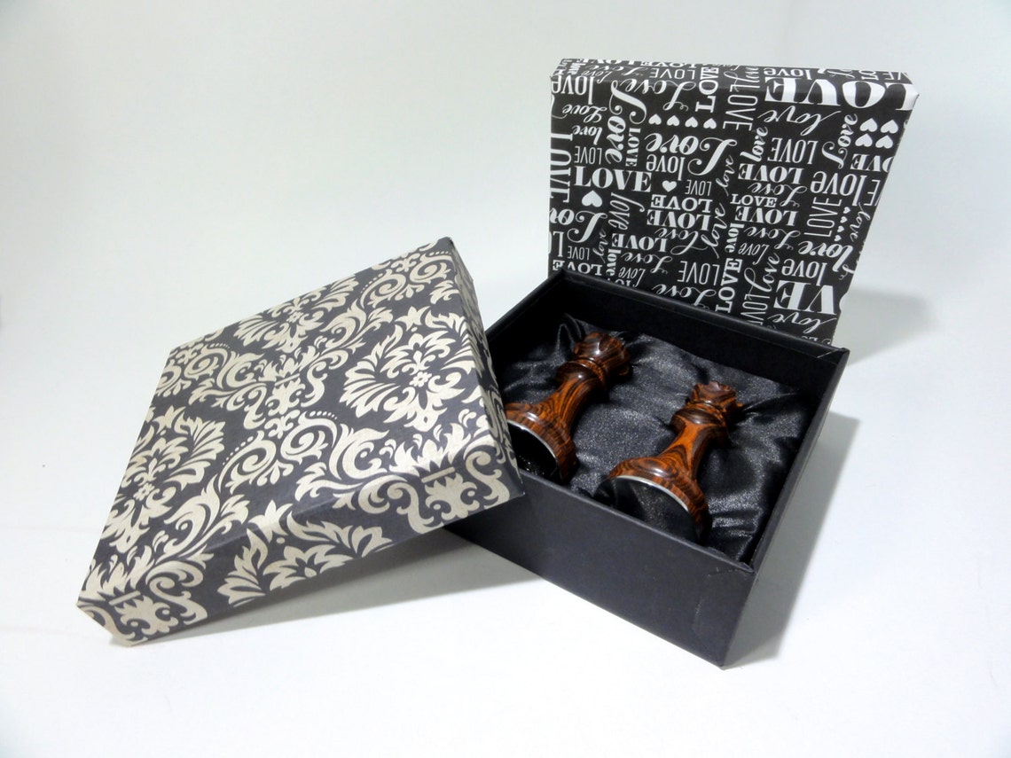 King and Queen Chess Piece Custom Engraved Anniversary Etsy