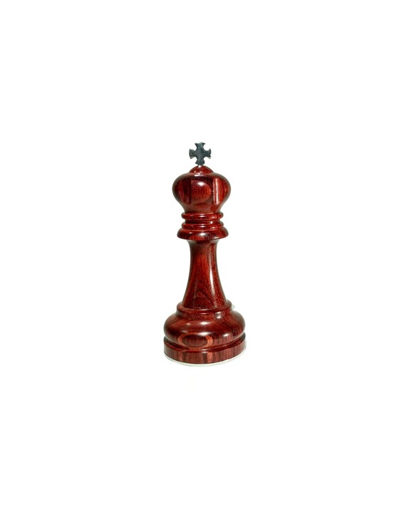 Smiley face on a rook chess piece