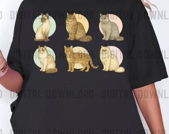 ニャーPNG、猫PNG、昇華デザイン、新年あけましておめでとうPNG、猫好きシャツダウンロード、生意気な猫のインスタントダウンロードPNG