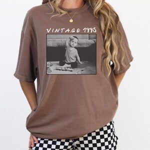 Personalized Birthday Shirt, Custom Photo and Year Birthday Shirt, Custom 30th 40th Birthday Gift, Comfort Colors Vintage 1995 Shirt, A068