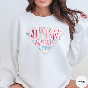 Autism Awareness PNG - Doodle - Colorful Neurodiversity Sublimation File - Digital Download for DIY Shirts, Mugs