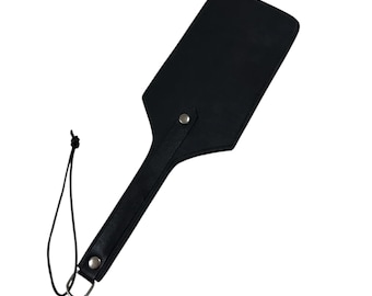 Handcrafted Leather Love Heart Paddle: Flexible English Bridle